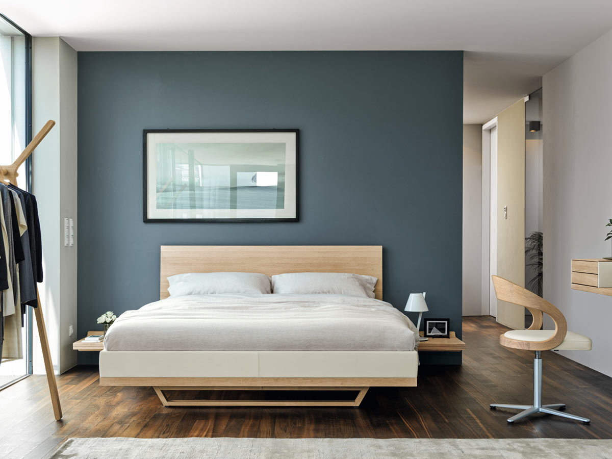 Designerbett «Riletto» von «Team 7»