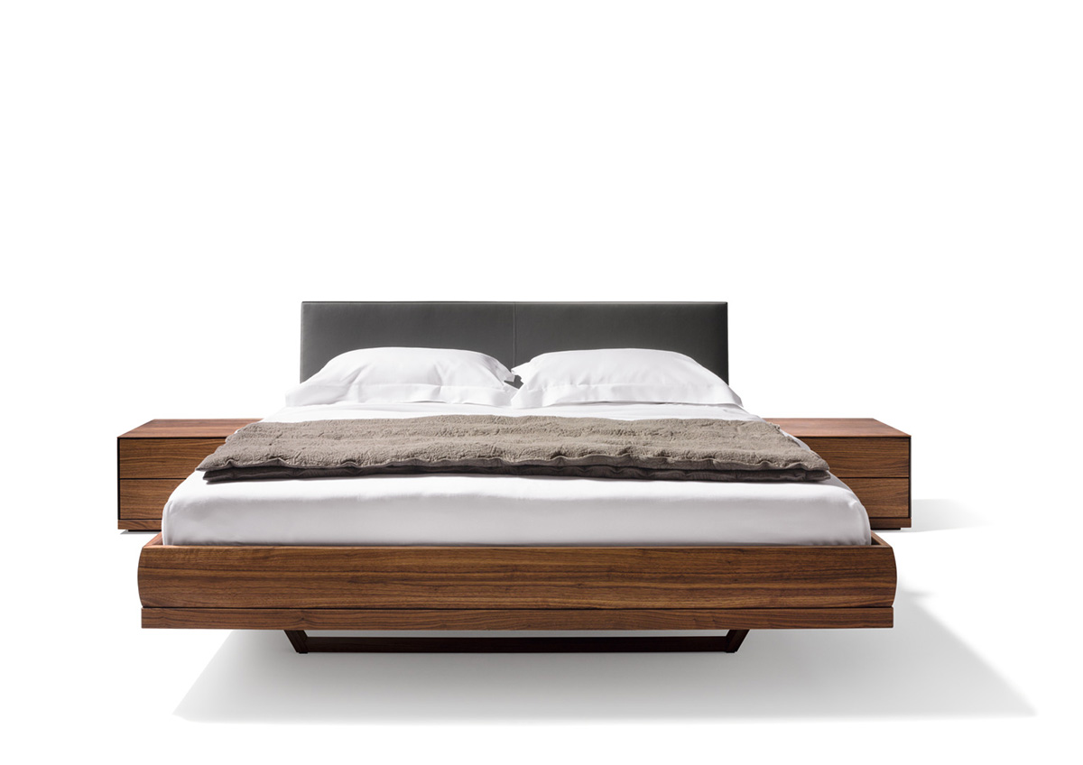 Designerbett «Riletto» von «Team 7»