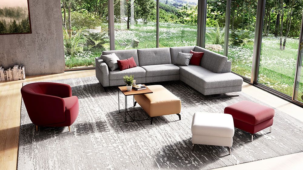 Sofa «Tofane» von «ROM»