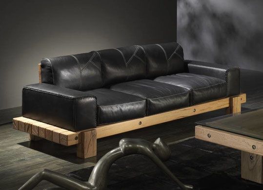 Sumpfeichen-Sofa «Viktoria» von «Sprenger Möbel»