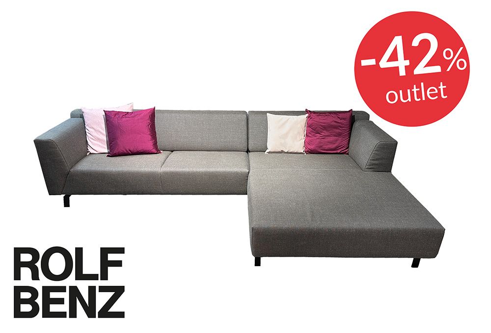 Ecksofa "Linea" der Marke Rolf Benz aus Stoff