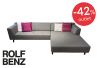 Ecksofa «Linea» von Rolf Benz – Modernes Design in Grau